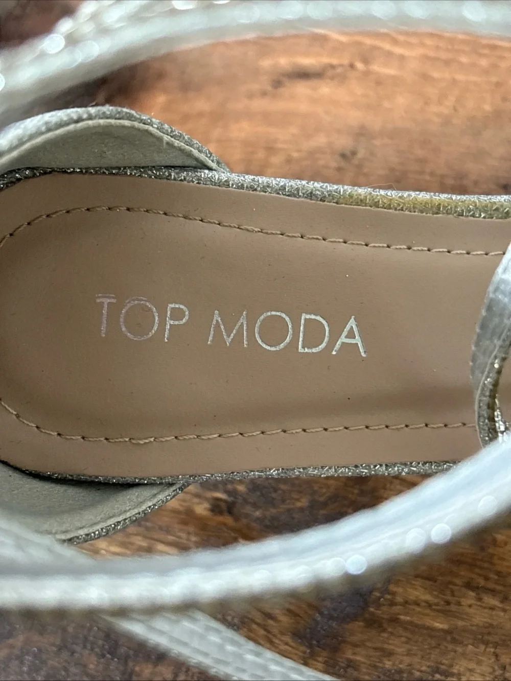 Top Moda Dressy Formal Sandals High Heel Block Ankle Strap Open Toe Sandals